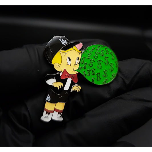 LA Richie Rich hat pin